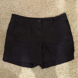 LOFT cotton black shorts great condition SZ 12